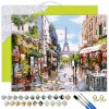 MAĽOVANIE PODĽA ČÍSEL Paríž Obrazy na maľovanie podľa čísel s rámom Oh Art