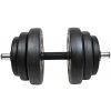 Lifefit Činka nakládací jednoruční 18 kg vinyl-cement 30mm tyč/6x kotouč
