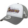 New Era 9FO AF Graphic Trucker NBA Los Angeles Lakers Grey/White one size