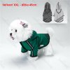 Reflexný pršiplášť pre psa Nobleza XXL 45cm Farba: Zelená