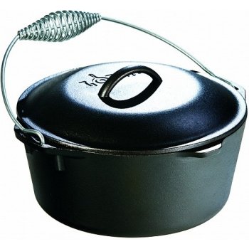 LODGE litinový hrnec Dutch Oven 4,7l s poklicí a držadlem