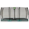 Exit Allure Classic pozemná trampolína 244 x 427 cm - zelená