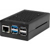 joy-it Hliníková krabička pre Raspberry Pi 5 čierna