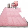 OEM Plyšový moderný vysokokvalitný veľký koberec, dekoratívny doplnok do obývačky, pohovky, spálne, detská podložka na hranie, ružový, 160cmx200cm, Španielsko