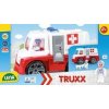 Lena Auto Truxx sanitka plastová 29 cm s figúrkou