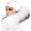 Sikora Kožušinový lem na kapucňu - golier líška bluefrost white LB 21/10 (75 cm)