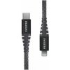 Kábel Swissten 71544010 dátový Lightning, 60W / 3A / 1x USB-C(M) / 1x Lightning(M), 1m, šedý