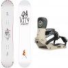 Gravity Contra 25/26 pánsky snowboard + Gravity Indy stone/black viazanie + zľava 500,- na príslušenstvo - 159 cm + L (EU 42-45)