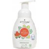 Attitude Little leaves detské penivé mydlo na ruky s vôňou melónu a kokosu 295 ml
