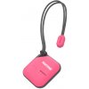 AppleMix Prívesok na kľúče PANTONE s certifikátom Apple Find My + slučka - ružový