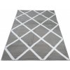 Najkoberce LUXURY L889B PP ESM sivý 160x220 cm