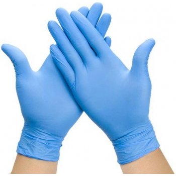 KRUSOAL Latexové rukavice modré 100 ks S od 22 € - Heureka.sk