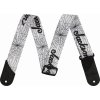 Jackson Cracked Mirror Strap White Gitarový pás