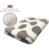 DRYBED Premium Vet Bed Economy 22 mm Kvapky šedý + biely 150 x 100 cm