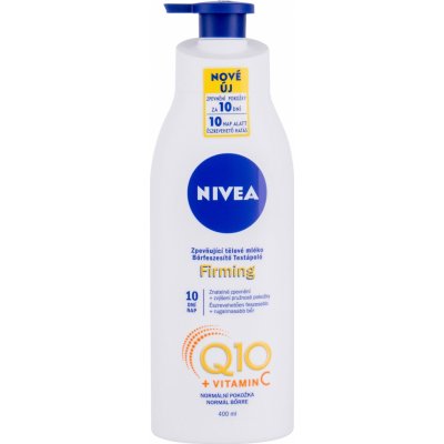 Nivea Q10 Energy+ výživné zpevňující tělové mléko pro suchou pokožku 400 ml  od 5,99 € - Heureka.sk