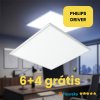 V-TAC LED panel 60×60 cm – 40 W – 4800 lm – 4000K – s napájacím zdrojom PHILIPS – balenie 6+4 zdarma Typ svetla: Denná biela 4000K