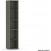Drevona, REA OFFICE 50 graphite (REA OFFICE 50 Regál)