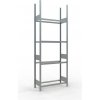 Regál na pneumatiky SCHULTE, základné pole, 4 úrovne, šírka police 1000 mm, 1060x 436x2750 mm