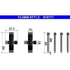 Súprava príslušenstva, obloženie kotúčovej brzdy ATE 13.0460-0171.2