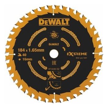 DeWALT DT10303 Pílový kotúč EXTREME,184 x 16 mm, 40 zubov