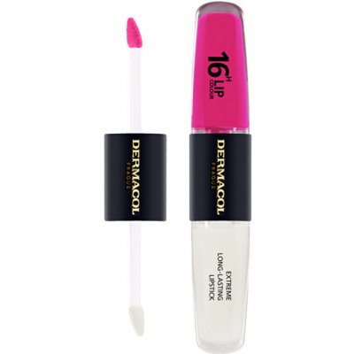 Dermacol 16H Lip Colour Extreme Long-Lasting Lipstick - Dlhotrvajúca dvojfázová farba na pery a lesk 4 ml - 39