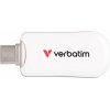 VERBATIM Plectra 64GB USB-C 3.2 Gen 1 bílá