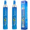 2x BOMBIČKA CO2 FĽAŠA DO SATURÁTORA SODASTREAM 60L SIFÓN