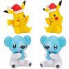 Pokémon Vianočné Bojové Figúrky Pikachu a Cubchu