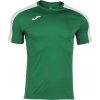 Pánske športové tričko Joma, ACADEMY T-SHIRT M/C Zelená,Biela S