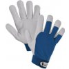 Rukavice TECHNIK A, kombinované, modro-biele, veľ. 9