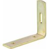 Nastaviteľný uholník žlto pozinkovaný 80 mm x 60 mm x 20 mm