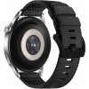 Techsuit – Watchband 20 mm (W070) remienok pre Samsung Galaxy Watch 4/5/Active 2, Huawei Watch GT 3 (42 mm)/GT 3 Pro (43 mm) – čierny