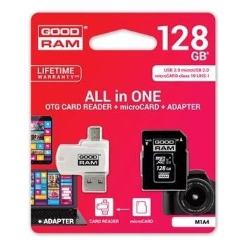 GOODRAM microSDXC 128GB UHS-I M1A4-1280R11