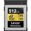 Lexar CFexpress B 4.0 Pro Gold 512GB LCXEXP4512G-RNENG