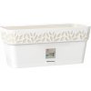 Samozavlažovací truhlík CLOE biely - 30 cm - 1 ks