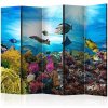 Paraván - Coral reef II [Room Dividers] Veľkosť: 225x172, Verzia: Obojstranný