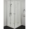 Sanotechnik Skladacie sprchové dvere Smartflex D1290FL, chróm, 87-89 x 195 cm, Ľ