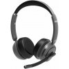 PORT CONNECT ON'R 700 Binaurální Bluetooth stereo headset PRO s nabíjecí základnou, černá