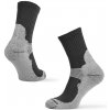 Zulu ponožky Merino Women sivá hnedá