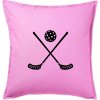 Florbalové hokejky - Vankúš 50x50 - 50x50 - Iba poťah ( Ružová )