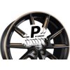 BORBET LX18 Black Glossy Gold Spoke Rim 8.00 x 18 ET 44.00 5x112