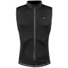 Force VISION čierna cyklistická vesta - neprofuk IBA XL (VÝPREDAJ)