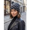 Dámska čiapka MAGNUS so šachovnicovým vzorom, VEĽKOSŤ NOVÉ UNI