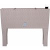 Prosperplast Truhlík so zavlažovacím systémom Rato Case High (kávová, 80 x 62 x 33 cm (Š x V x H)) (100275859)