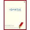 DANTIK rám na obraz 60x80 | PERLA červená lesklá vysoká (Plexi Čiré) (Vyrobené s láskou od nás)