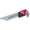 kľúč imbusový TORX T10-T50 9ks sada predľžené CrV FESTA
