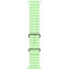 Apple Watch 49 mm neónovo zelený Oceánsky remienok – vyhotovenie z prírodného titánu MGCF4ZM/A