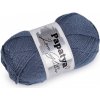 Pletacia priadza Papatya Love Glitter 100 g - 1 ks 11 (5680) modrá jeans tmavá