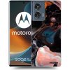 Picasee silikónový čierny obal pre Motorola Edge 50 Fusion - Cream