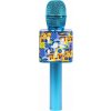 Bluetooth mikrofón Tlapková patrola modrý